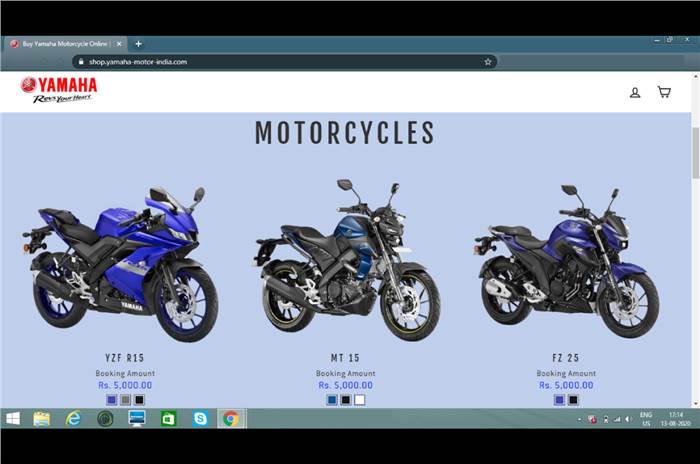 Yamaha launches e-store for two-wheeler retail in India