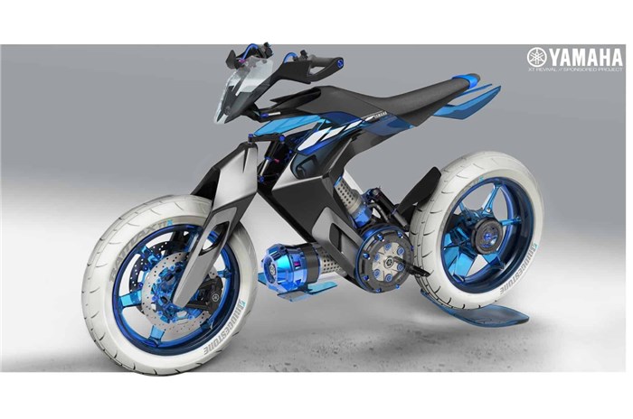 Water-powered Yamaha XT 500 H2O Edition Concept revealed
