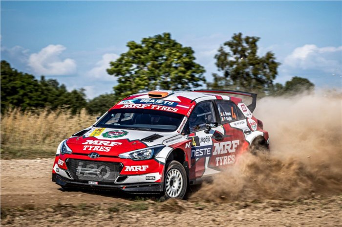 2020 ERC: MRF Tyres score more points at Round 2