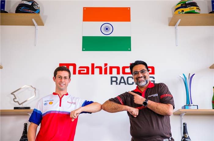 Sims replaces d&#8217;Ambrosio at Mahindra Racing Formula E team