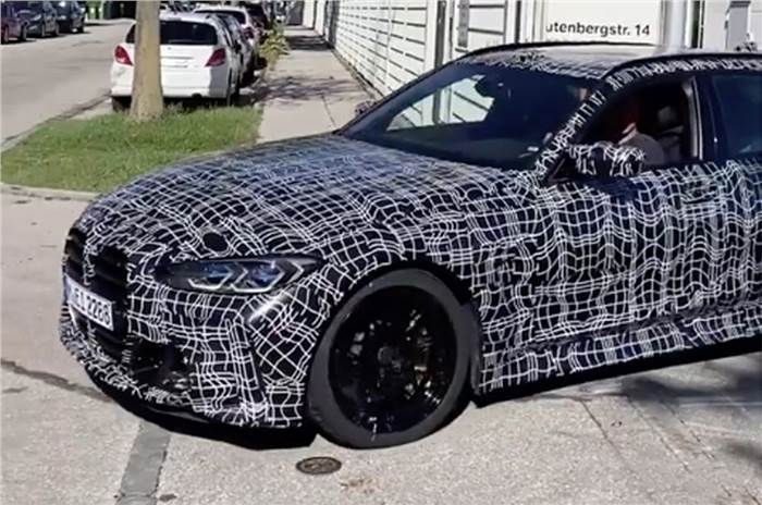 BMW&#8217;s first M3 Touring officially previewed in new images