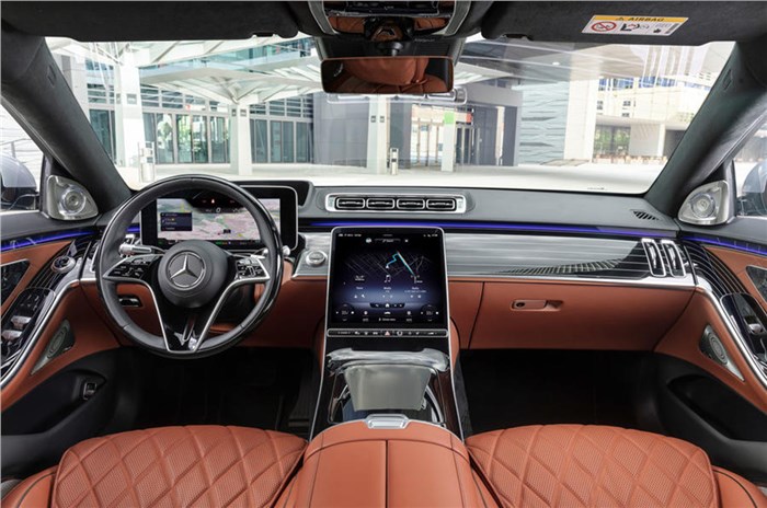 2021 Mercedes-Benz S-class interior