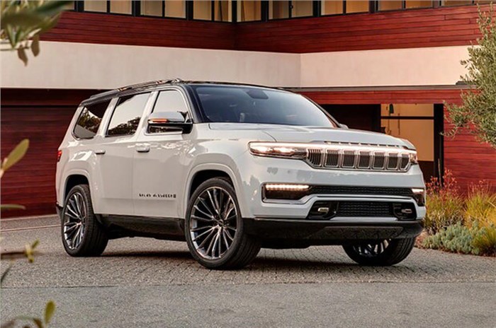 Jeep Grand Wagoneer concept previews flagship SUV