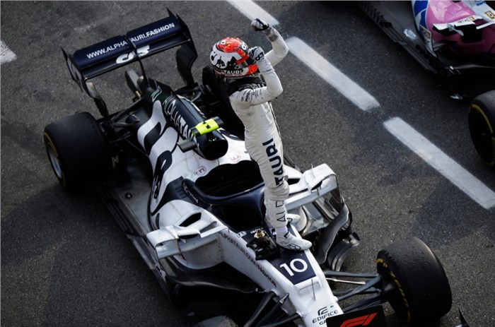 F1 2020: Gasly fends off Sainz to win dramatic Italian GP