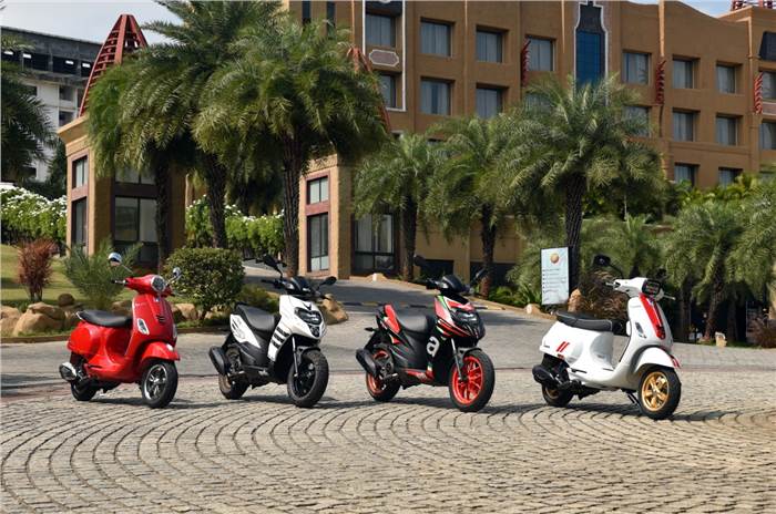 Vespa and Aprilia scooters can now be picked up on lease