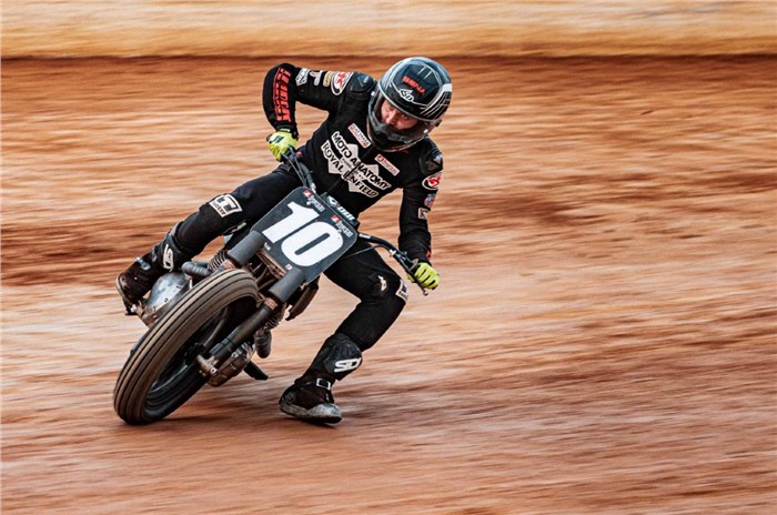 Royal Enfield debuts at American Flat Track competition