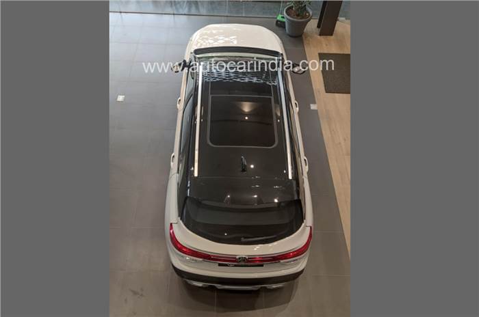 MG Hector dual tone launch imminent