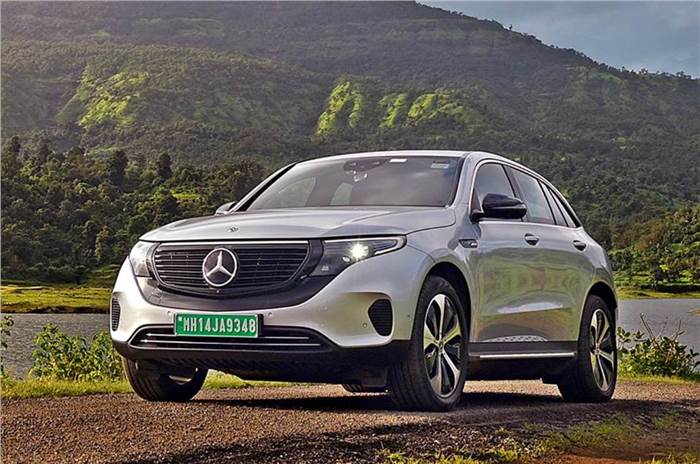 Mercedes EQC India launch on October 8, 2020