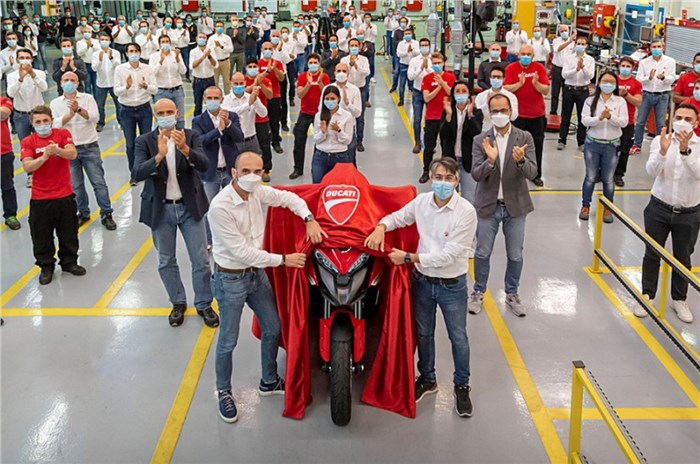 2021 Ducati Multistrada V4 production begins