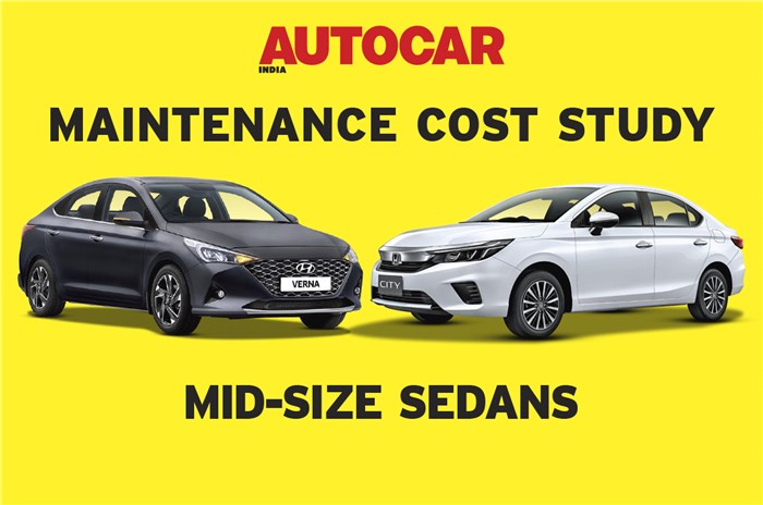 Car maintenance cost comparison Part 5: Mid-size sedans
