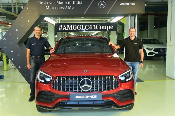 Mercedes AMG GLC 43 4MATIC Coupe launched at Rs 76.70 lakh