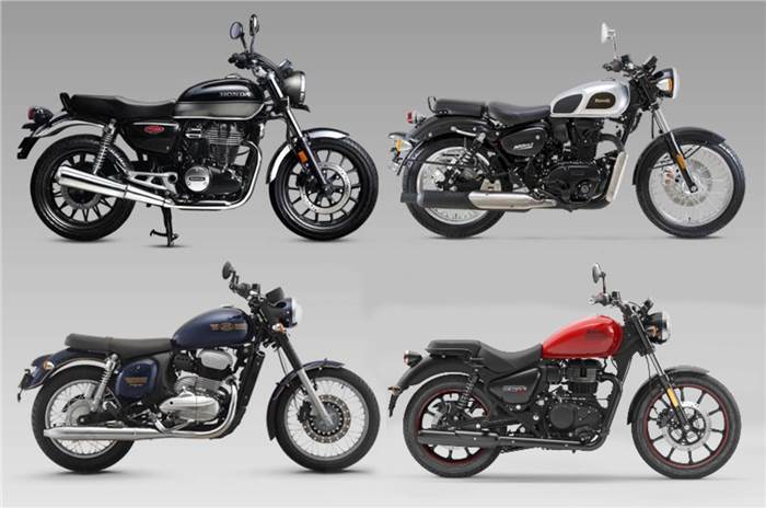 Royal Enfield Meteor 350 vs rivals: Specifications comparison