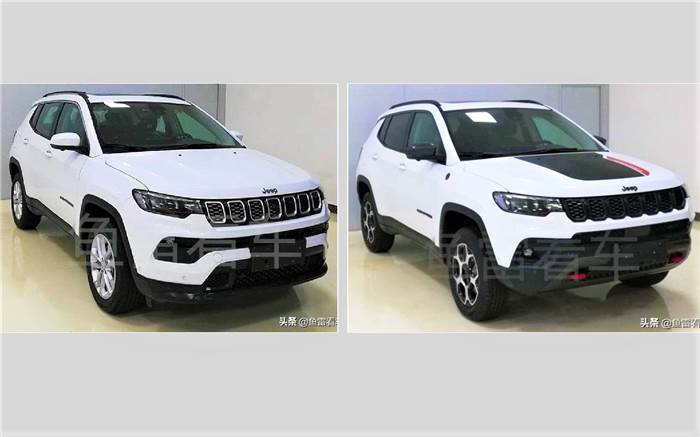 Jeep Compass facelift: first pictures surface