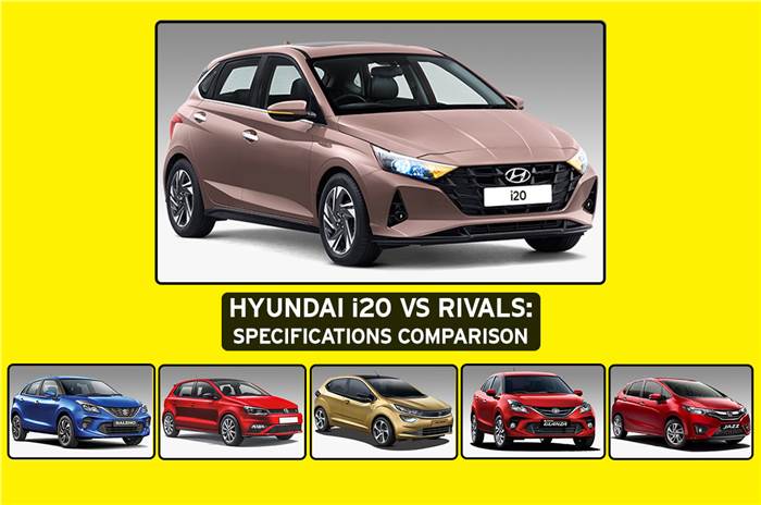 Hyundai i20 vs rivals Autocar India