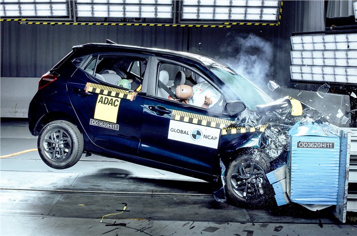Hyundai Grand i10 Nios secures two stars in Global NCAP crash tests