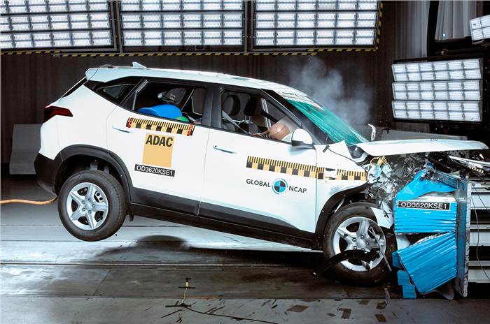 Kia Seltos secures three stars in Global NCAP crash tests