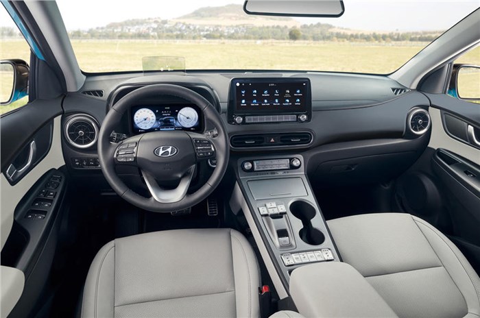 Hyundai Kona Electric facelift interior