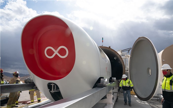 Virgin Hyperloop conducts first tests with human passengers