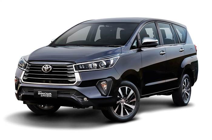 Toyota Innova Crysta facelift launched at Rs 16.26 lakh