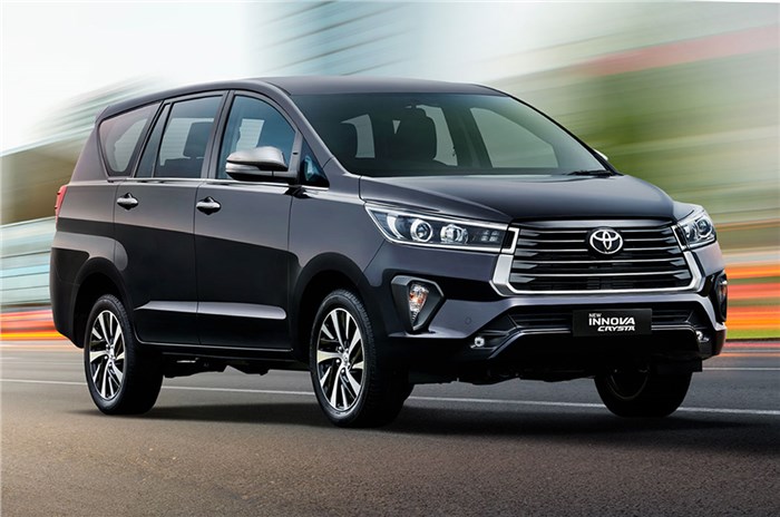 Toyota Innova Crysta facelift price, variants explained