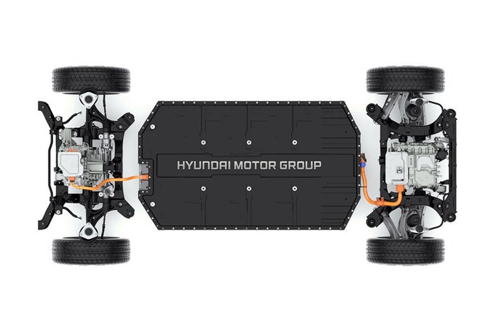 Hyundai group unveils new E-GMP modular platform