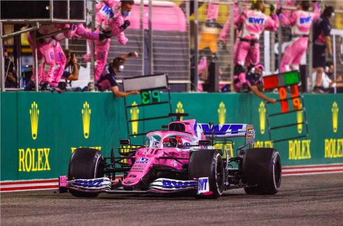 F1 2020: Perez takes emotional Sakhir GP win as Russell suffers puncture