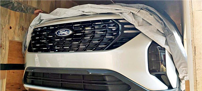 Ford's India bound SUV takes shape