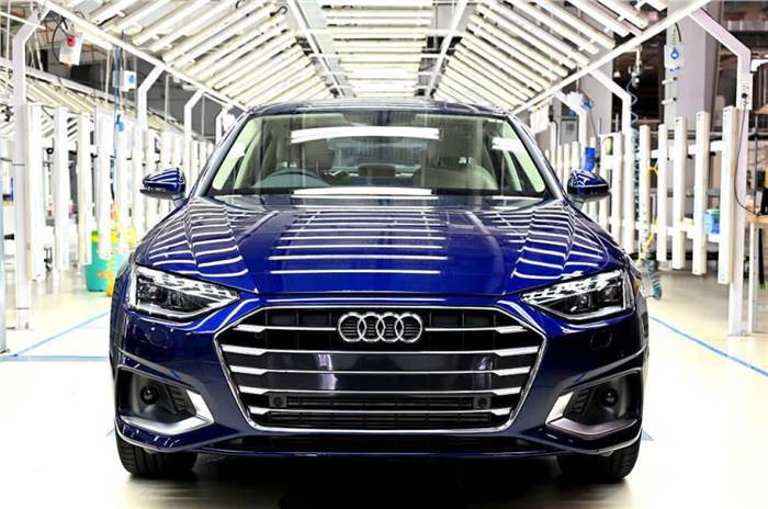 2021 Audi A4 facelift India assembly begins