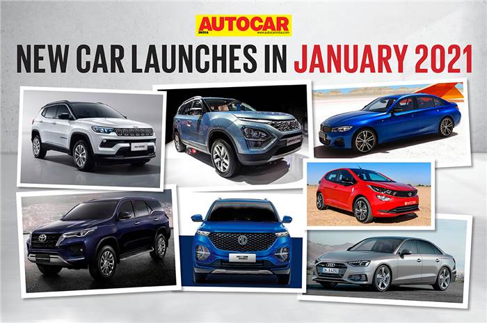 New car launches in January 2021