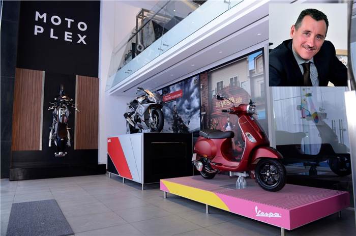 Piaggio planning motorcycle launch by 2023
