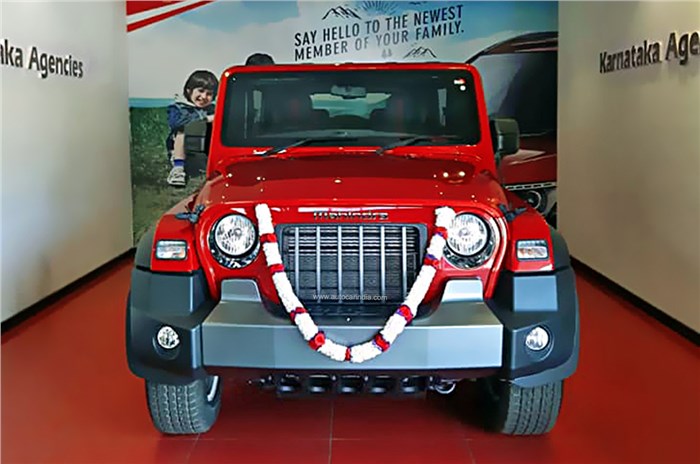 Mahindra Thar gets 6,500 bookings in December 2020