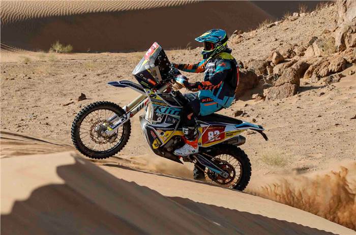 Dakar 2021: Hero MotoSports breaks into top 20 after Stage 2