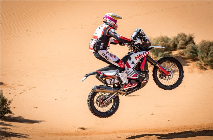 Dakar 2021: Hero finish Stage 6 in top 10; Harith Noah soldiers on
