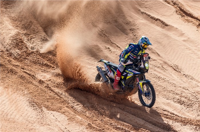 Dakar 2021: Hero finish Stage 6 in top 10; Harith Noah soldiers on