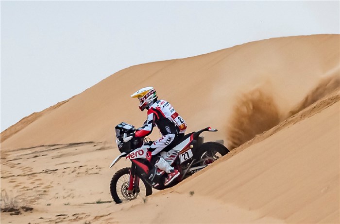 Dakar 2021: Hero MotoSports, Harith Noah make steady progress on Stage 7