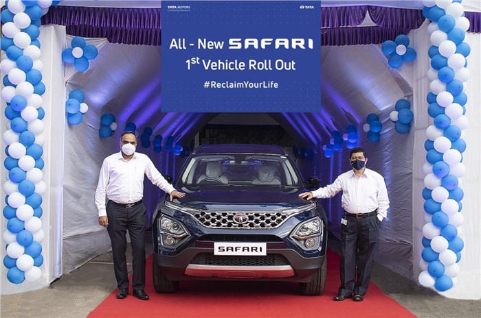 2021 Tata Safari revealed ahead of launch