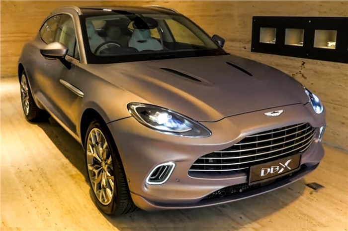 Aston Martin DBX launched at Rs 3.82 crore