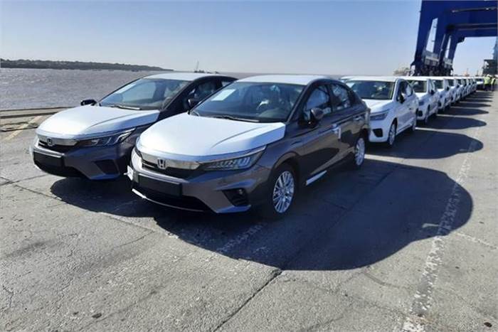 Honda City exports commence to left-hand drive markets