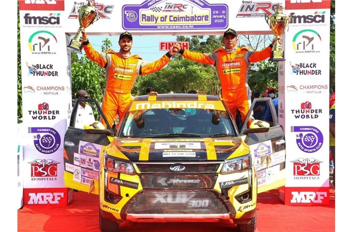 Gaurav Gill secures seventh Indian National Rally Championship title