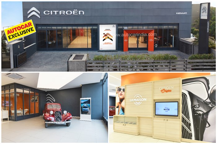 Citroen India dealership locations listed
