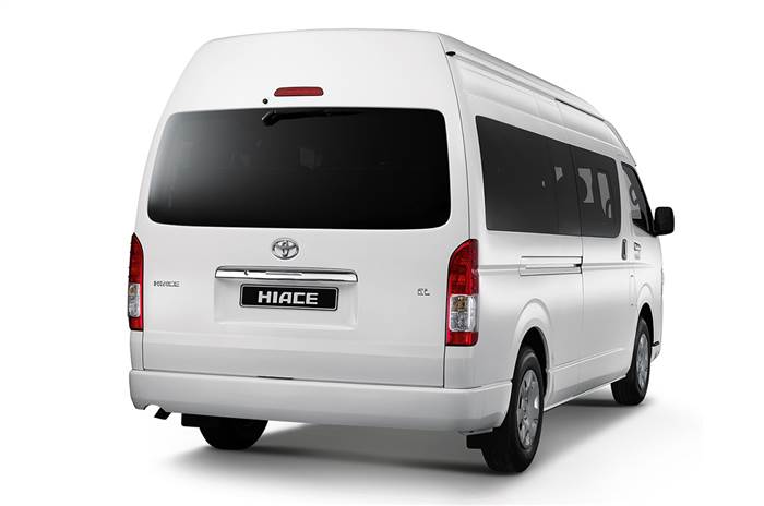 Toyota Hiace priced at Rs 55 lakh in India
