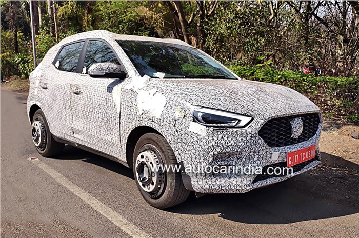 MG ZS petrol could be called Astor in India