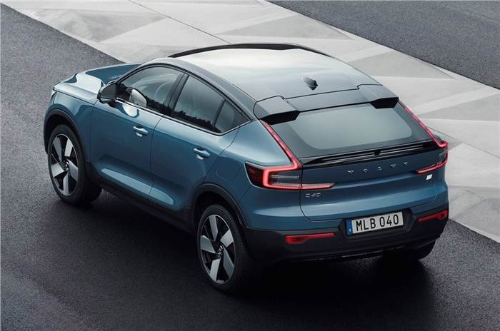 Volvo C40 Recharge electric SUV coupe revealed