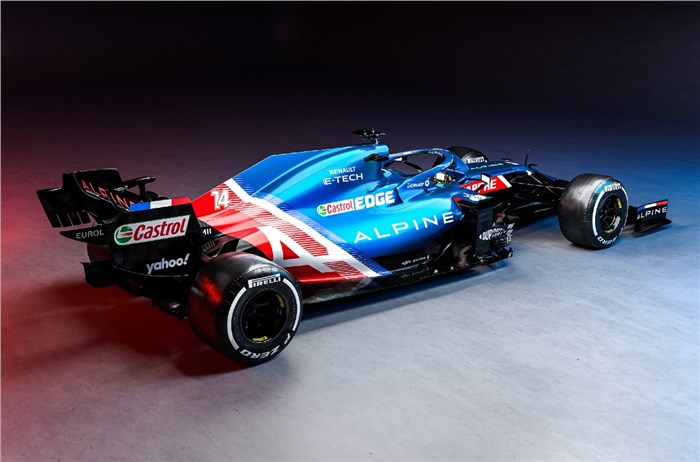 Alpine reveals first F1 car since Renault rebranding