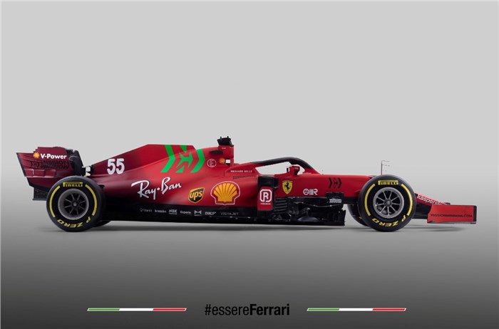 Ferrari SF21 racer for F1 2021 season revealed