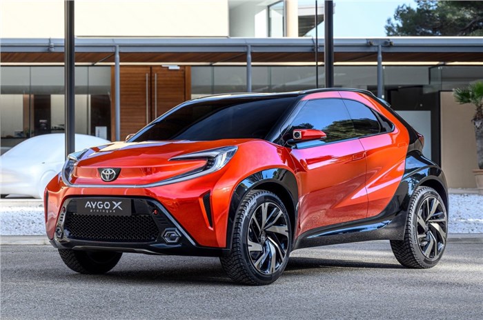 Toyota previews Aygo X Prologue compact crossover