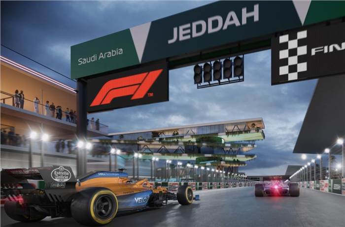 Saudi Arabian GP to have world&#8217;s fastest F1 street track