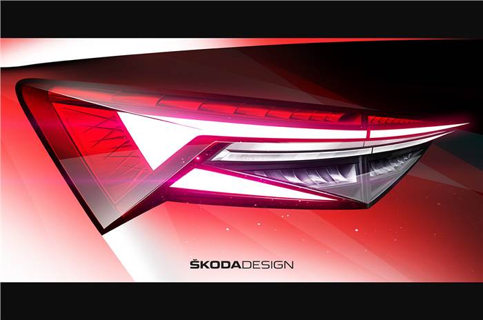 Skoda Kodiaq facelift teased ahead of global unveil on April 13