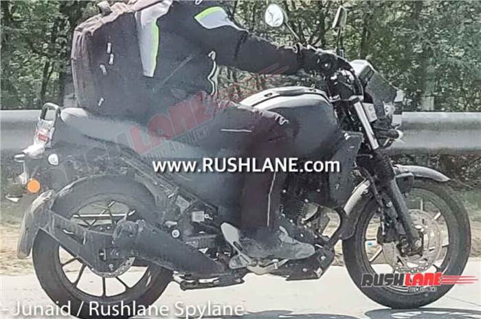 New Yamaha motorcycle seen testing