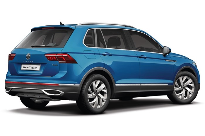 Volkswagen Tiguan facelift for India revealed